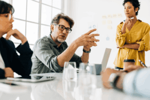 Building leadership strength through coaching and peer support